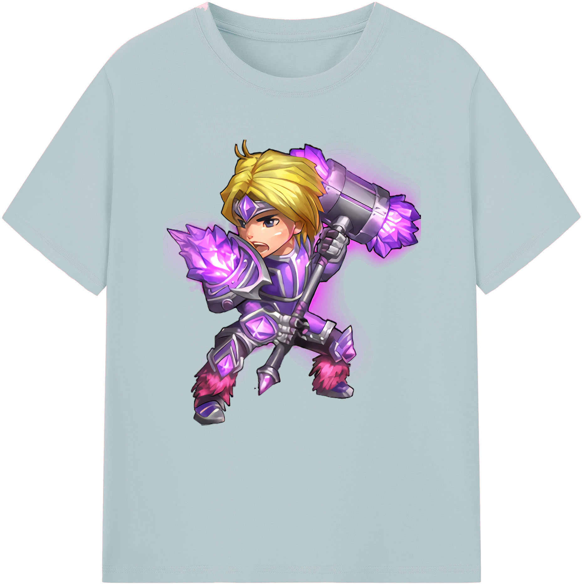 （画像用） リーグ・オブ・レジェンド League of Legends LOL 綿100％半袖Tシャツ（フロントプリント）